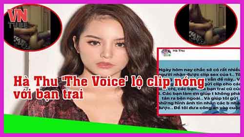 Hà Thu The Voice lộ clip nóng